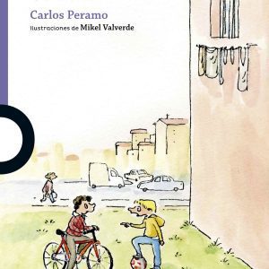 la bicicleta es mia + 8 años morada juvenil LOQUELEO