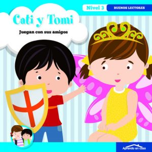 Cati y Tomi juegan con sus amigos SALDAÑA