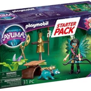 KNIGHT FAIRY CON MAPACHE STARTER PACK PLAYMOBIL