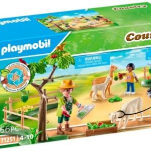 PASEO CON ALPACA PLAYMOBIL