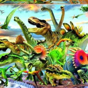 DINOSAURIOS PUZZLE 500 PIEZAS
