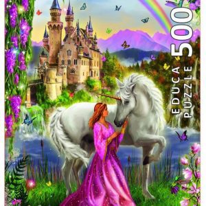 HADA Y UNICORNIO PUZZLE 500 PIEZAS