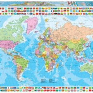 MAPAMUNDI POLITICO PUZZLE 1500 PIEZAS