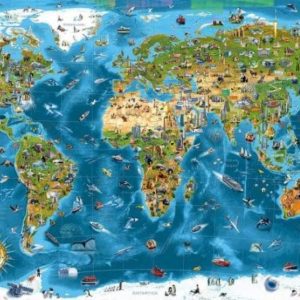 PUZZLE MARAVILLAS DEL MUNDO 1000 PIEZAS