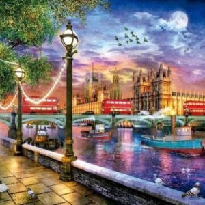 PUZZLE LONDRES AL ATARDECER 2000 PIEZAS