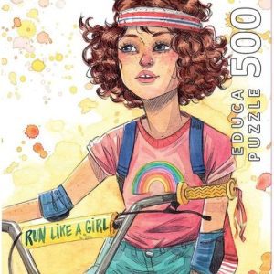 RUN LIKE A GIRL ESTHER GILI PUZZLE 500 PIEZAS