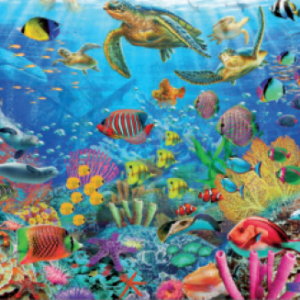 TORTUGAS EN EL PARAISO PUZZLE 1000 PIEZAS