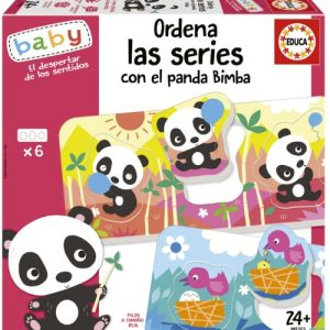ORDENA LAS SERIES CON EL PANDA BIMBA
