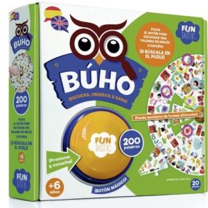 PUZZLE BOTON BUHO 200 PALABRAS