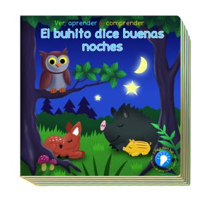 El buhíto dice buenas noches BOOK'N'APP