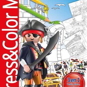 Playmobil piratas (Dress &color ME A4) BOOK'N'APP