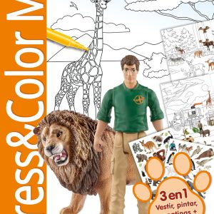Schleich wild life (Dress &color ME A4) BOOK'N'APP