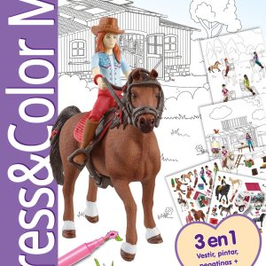 Schleich horse club (Dress &color ME A4) BOOK'N'APP