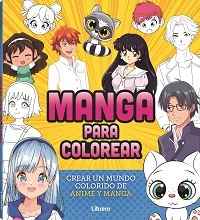MANGA PARA COLOREAR ILUSBOOKS