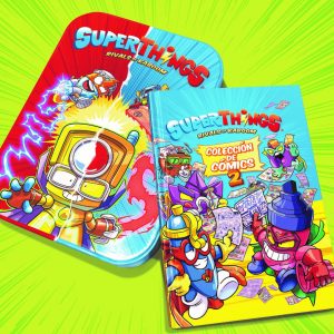 Libro del Coleccionista de Cómics Superthings - Series 4