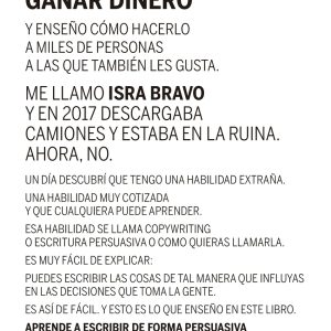 Escribo porque me gusta ganar dinero ALIENTA