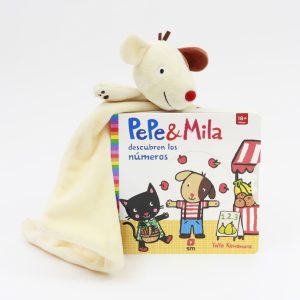 Pack con Doudou Pepe&Mila descubren los números SM