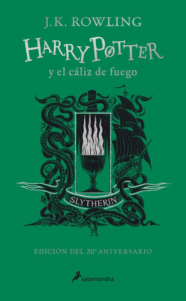 Harry Potter y el cáliz de fuego (edición Slytherin del 20º aniversario) (Harry Potter 4) SALAMANDRA