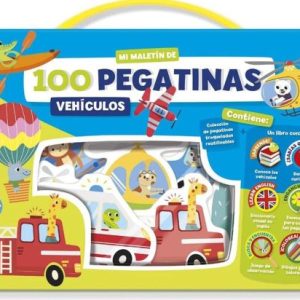 MALETIN 100 PEGATINAS VEHICULOS