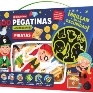 MALETIN 100 PEGATINAS PIRATAS