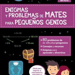Enigmas y problemas de mates para pequeños genios (9-10 años) LAROUSSE