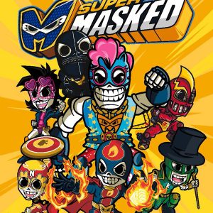 PINTA Y PEGA SUPERMASKED PANINI FONDO