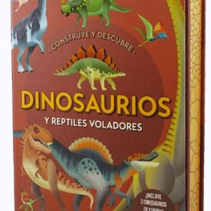 Construye y descubre dinosaurios y reptiles voladores SAN PABLO EDITORIAL