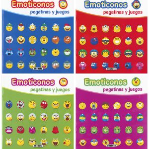 EMOTICONOS PEGATINAS Y JUEGOS SUSAETA EDICIONES