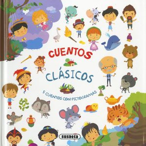 EL LIBRO DE LA SELVA/PINOCHO/JUAN Y LAS HABICHUELAS MÁGICAS/ALADINO Y LA LÁMPARA MÁGICA/EL FLAUTISTA DE HAMELIN SUSAETA EDICIONES