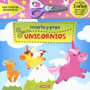 Recorta y pega unicornios SUSAETA EDICIONES