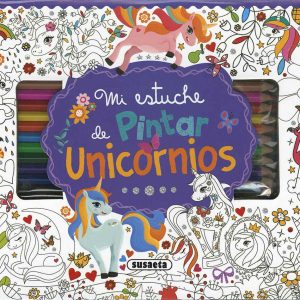 Mi estuche de pintar unicornios SUSAETA EDICIONES