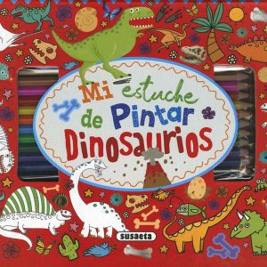 Mi estuche de pintar dinosaurios SUSAETA EDICIONES