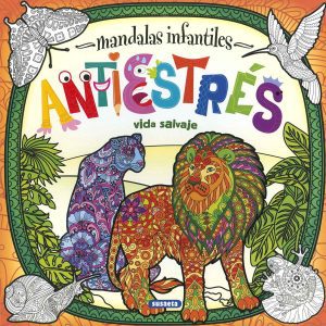 Mandalas infantiles antiestrés. Vida salvaje SUSAETA EDICIONES