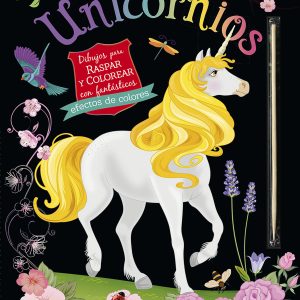 Unicornios. Dibujos para raspar y colorear SUSAETA EDICIONES
