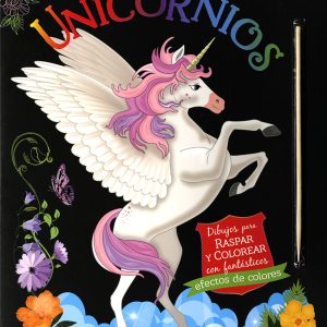Unicornios. Dibujos para raspar y colorear SUSAETA EDICIONES