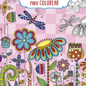Dibujos de flores para colorear - 2 SUSAETA EDICIONES