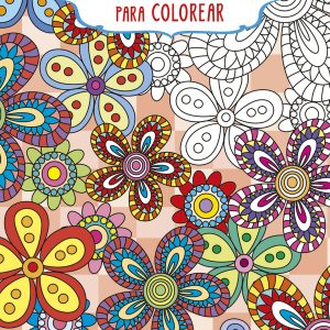 Dibujos de flores para colorear - 3 SUSAETA EDICIONES