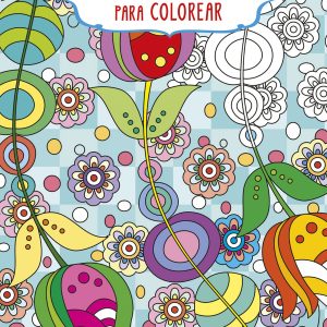 Dibujos de flores para colorear - 4 SUSAETA EDICIONES