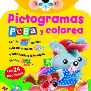 Pictogramas - Pega y colorea conejito SUSAETA EDICIONES