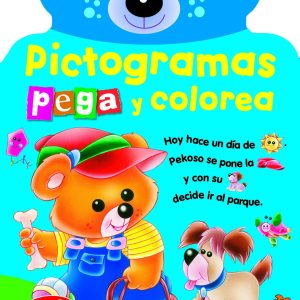 Pictogramas - Pega y colorea conejito SUSAETA EDICIONES