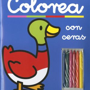 Colorea con ceras SUSAETA EDICIONES