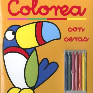 Colorea con ceras SUSAETA EDICIONES