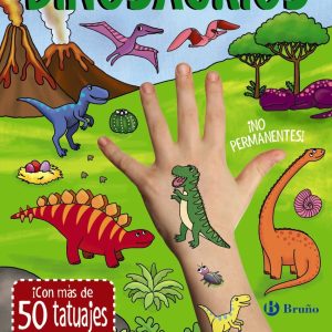 Tatuajes para niños. Dinosaurios BRUÑO