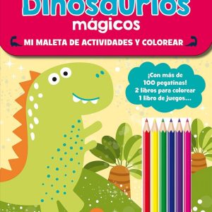 Maleta de actividades y colorear - dinosaurios SALDAÑA