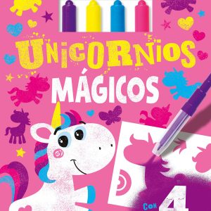 UNICORNIOS MAGICOS. ARTE CON SPRAY SALDAÑA