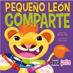 PEQUEÑO LEÓN COMPARTE- LIBRO EDUCATIVO EDIMAT