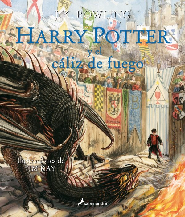 HARRY POTTER Y EL CÁLIZ DE FUEGO SALAMANDRA