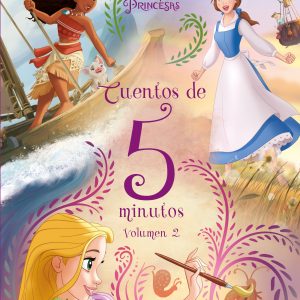 Princesas. Cuentos de 5 minutos. Volumen 2 DISNEY LIBROS