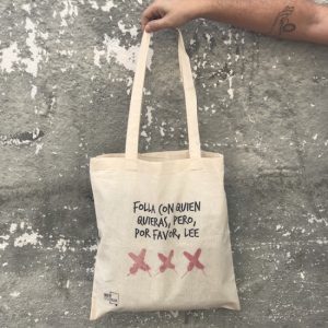 BOLSA FOLLA CON QUIÉN QUIERAS