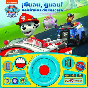 GUAU GUAU VEHICULOS DE RESCATE. LIBRO CON VOLANTE PATRULLA CANINA PI KIDS